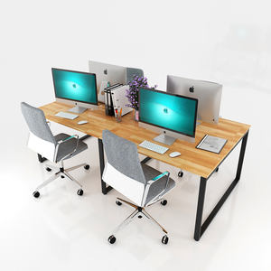 BFCBCN06-Pieds de bureau en fer 25x50 compatibles avec le mobilier de bureau Dimensions 120x240 (cm) - Product Image 3