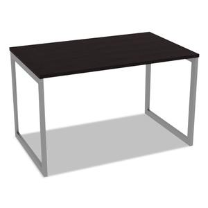 Base de Escritorio Ajustable Serie Alera 47.25 70.78w X 29.5d X 28.5h, Diseño Minimalista para Oficina Abierta, Acabado Plateado en Madera - Product Image 5