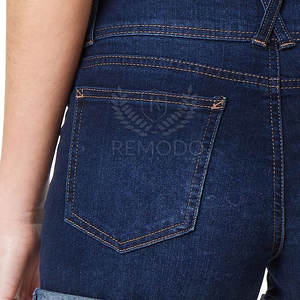 Short en jean pour femme fabriqué au Pakistan Nouveau style Short en jean pour femme fabriqué sur mesure à vendre - Product Image 6