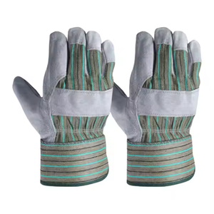 Gants de sécurité confortables en cuir de vachette fendu Canadian Rigger résistants à la chaleur pour la protection du soudage industriel - Product Image 1