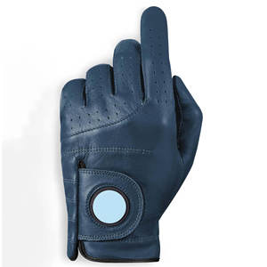 Couleurs personnalisées, logo personnalisé, gants de golf en cuir véritable Cabretta respirants et antidérapants, pour hommes et femmes, main droite, haute qualité - Product Image 1