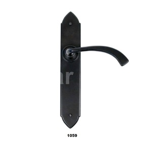 Manija de puerta resistente con diseño de cola de mono negro de alta calidad para el hogar, cocina, baño, sala de estar, uso de la puerta - Product Image 3