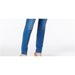 Jeans Skinny da Donna Style & Co, Modello Curvy, Blu Denim, Vita Bassa, Stile Bootcut Svasato, Taglia 4 - Product Image 3
