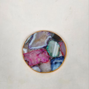 Sous-verres en résine époxy de luxe écologiques de 4 mm d'épaisseur, motif floral, ensemble de moules pour sous-verres, plaques, tapis faits à la main, vente en gros - Product Image 1