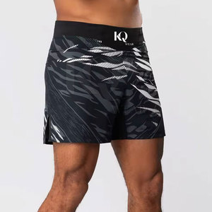 กางเกง MMA สำหรับผู้ชาย สวมใส่สบาย น้ำหนักเบา แห้งเร็ว ระบายอากาศได้ดี เป็นมิตรกับสิ่งแวดล้อม ทนทาน ยืดหยุ่น ใส่สบาย เหมาะสำหรับการฝึกซ้อมและการต่อสู้ - Product Image 4