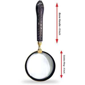 ของตกแต่งแก้วโบราณสุดหรู พร้อมด้ามจับมุก ของขวัญ ของตกแต่ง พกพาสะดวก - Product Image 2