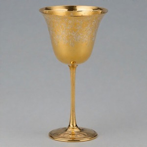 Copa de La Paz, copa de vino de comunión de latón antiguo, Copa Vintage hecha a mano para iglesia y ceremonias espirituales - Product Image 3