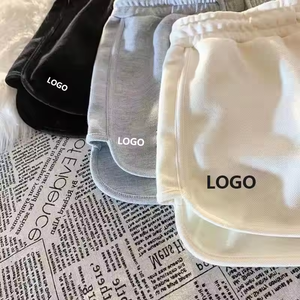 Shorts de sport taille haute pour femmes, vêtements de yoga et de fitness avec cordon de serrage, motif tendance, Ropa Deportiva Mujer, vêtements de sport - Product Image 4