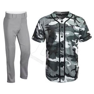 Uniforme de béisbol de sublimación de alta calidad con telas transpirables ligeras y ajuste cómodo perfecto para el uso del equipo - Product Image 2