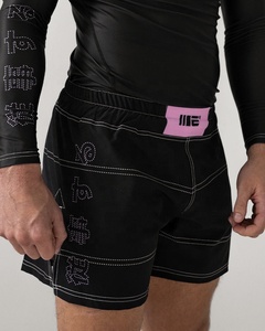 Activewear training shorts lightweight breathable polyester quick dry fitness running gym shorts for men <b>women</b> youth use - Product Image 2