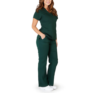 Nouvelle tenue d'infirmière pour femme, style moderne, prix abordable, tissu en toile, vêtements d'hôpital, blouse médicale - Product Image 1