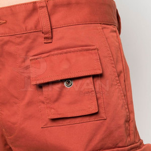 Pantalones Cargo de marca privada para hombre a la venta pantalones Cargo de color liso para hombre Pantalones Cargo con múltiples bolsillos - Product Image 5