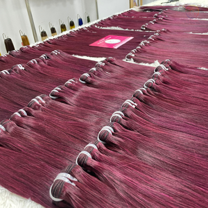 Nouveauté Cheveux Vietnamiens Bruts Vente en Gros Double Qualité Vierge Double Os Dessiné Cheveux Raides Paquets de Cheveux Bruts Vietnamiens - Product Image 5