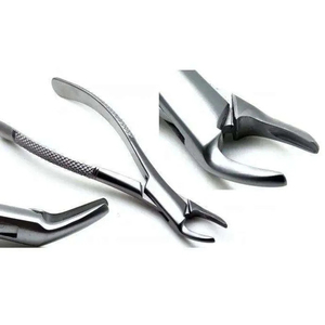 Fórceps de Extracción Dental Manual de Acero Inoxidable de Primera Calidad y Estilo Único ZARNAB SURGICAL, Raíces Inferiores, Bajo Precio, CE - Product Image 1
