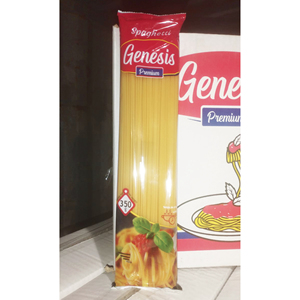 พาสต้าสปาเก็ตตี้แห้ง 350 กรัม ทำจากข้าวสาลีแข็ง ยี่ห้อเจเนซิส พรีเมียม ได้รับการรับรองฮาลาล ผลิตในอียิปต์ มาตรฐาน ISO 9001 อายุการเก็บรักษา 18 เดือน บรรจุกล่อง - Product Image 3