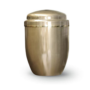 Home Decor Solid Aluminium Cremation <b>Urn</b> for Human <b>Ashes</b> OEM ODM Customized European Style Metal Cremation Adult <b>Urn</b> - Product Image 1