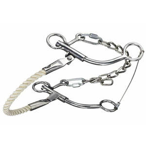 Bocados para Caballos de Calidad Profesional, Hackamore Ecuestre de Acero Inoxidable, Reutilizables, Personalizables, Tamaños y Colores a Medida, Opción de Logotipo OEM, Marca - Product Image 3