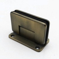 Heavy Duty Zelfsluitende Hydraulische Messing Douche Scharnier 90 Graden Glas Muur Douche Scharnier