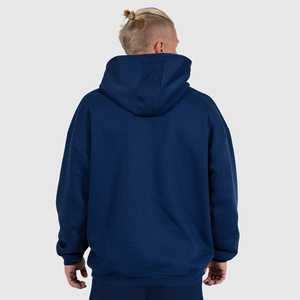 High Quality French Terry Heavy Weight Men's Polyester/Cotton Hoody Breathable Vintage Style Custom Embroidered Plus Size <b>Hoodie</b> - Product Image 3