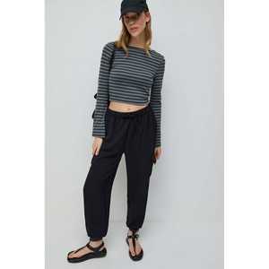 Camiseta básica de manga larga a rayas - Product Image 4