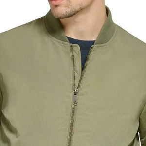 2024 vente en gros personnalisé hommes hiver chaud épaissir Bomber veste sur mesure 100% Polyester Street Wear Bomber vestes - Product Image 6