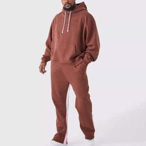 Ropa Deportiva Personalizada de Alta Calidad con Logotipo, Chándal 100% Poliéster para Hombre, Precio al por Mayor, Diseño Sólido - Product Image 4