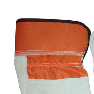 Guantes DE TRABAJO canadienses de doble palma de cuero de vaca de la mejor calidad - Product Image 4