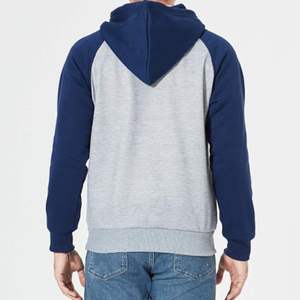 Sudadera Extra Grande de Estilo Casual, 100% Algodón, Diseño Otoñal en Relieve, Lavada, Patrón Sólido, Bolsillo Canguro, Servicio OEM - Product Image 2