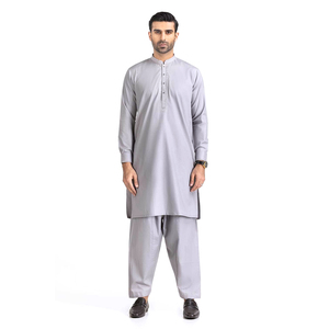 Pakistan Shalwar Kameez <b>Men</b> New High Quality Cotton <b>Kurta</b> Design Fashionable <b>Men's</b> & Kids Shalwar Kameez Suits OEM Available - Product Image 1