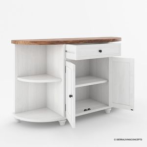 Bastena Luxury TV Stands Media Centers Slab Door Aparador Buffet para sala de estar Dormitorio Home Bar Hotel Elegantes mesitas de noche" - Product Image 5