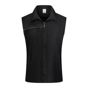 Gilet de travail haut de gamme personnalisable avec logo, rouge, pour événements, promotion publicitaire et activités de groupe - Product Image 4