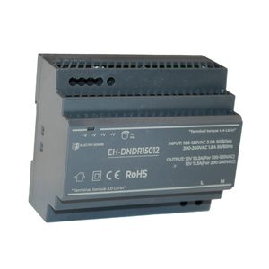 แหล่งจ่ายไฟ 12V 11.3A 135.6W แบบติดตั้งบนราง DIN แหล่งจ่ายไฟแบบสวิตชิ่ง 12V DC สำหรับไฟ LED  แปลงไฟ AC เป็น DC สำหรับไฟ LED Strip - Product Image 1