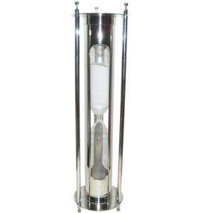 Article en métal Article de table Article en laiton Minuterie de sable en laiton nautique Sablier avec un design unique promotionnel maritime de bonne qualité - Product Image 1