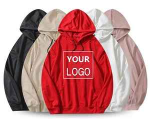 Simple décontracté hommes femmes surdimensionné pull à capuche nouveau printemps automne couleur unie cou pull hiver tricoté - Product Image 2