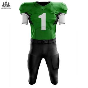 Camiseta de Fútbol Americano de Manga Corta para Hombre, con Logotipo Personalizado, Tallas Grandes, Transpirable, de Secado Rápido, Conjuntos de Alta Calidad para Equipos, 100% - Product Image 1