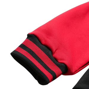 Vestes universitaires personnalisées OEM fabriquées avec des manches en laine 100% et en cuir véritable avec des vestes de baseball personnalisées brodées de chenille - Product Image 3