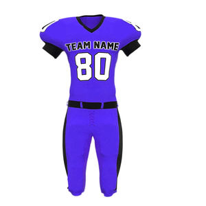 Coupe-vent Respirant Nouveau Style Hommes Porter Football Uniforme Ensemble Football Américain Tops Maillot Football Américain - Product Image 1