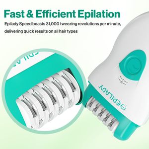 Épilateur filaire rapide pour femme, kit d'épilation esthétique du visage avec pince à épiler pour jambes, bras et aisselles - Product Image 2