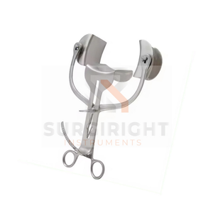 Retractor abdominal Collin con tres cuchillas Retractor de retención automática de acero inoxidable por instrumento Surgiright - Product Image 3