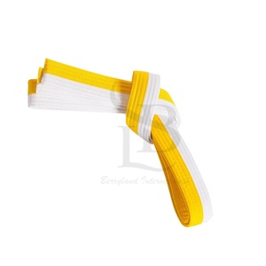 Venta caliente personalizado colorido BJJ Judo Karate Taekwondo cinturones entrenamiento artes marciales cinturones de Karate de alta calidad al por mayor - Product Image 4