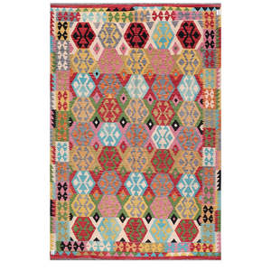 พรมกิลิมไมมาณา อัฟกานิสถาน ขนาด 300 x 203 ซม. - Product Image 1