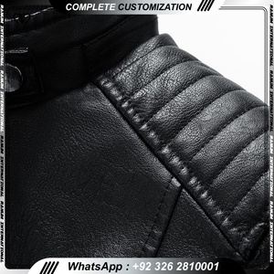 Leather <b>Racing</b> <b>Jacket</b> for Motorcyclists with Unique Design Options - Product Image 4