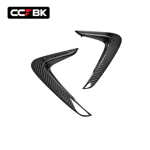 Pour <span class=keywords><strong>BMW</strong></span> F32 F33 F36 420i 430i 435i 440i 2013-2020, caches d'aération latéraux en carbone sec, garnitures de conduits d'air, inserts de calandre 51742339327 - Product Image 6
