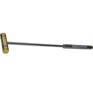 Martillo de latón con mango de acero herramientas de joyería - Product Image 1