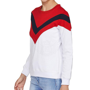 Pakistan Manufacture Solid Color Women <b>Sweatshirts</b> Custom Printed Logo Casual Women <b>Sweatshirts</b> - Product Image 3