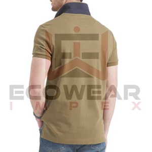 Polos pour hommes 100% coton Polos réguliers dans les tailles Vente en gros de polos de mode imprimés bon marché Logo personnalisé pour hommes - Product Image 6