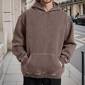 Sweat-shirt unisexe en molleton anti-rétrécissement à col rond, pull à manches longues pour hommes sans capuche, vente en gros, posté par Dress Sports - Product Image 5
