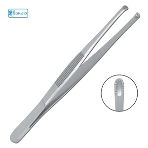 คีมจับเนื้อเยื่อแบบแมนนวลได้รับการรับรอง CE เครื่องมือผ่าตัดทำจากสเตนเลสสตีลคุณภาพสูง - Product Image 1