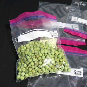 Vente en gros Emballage plastique LDPE Sac à fermeture éclair Congélateur Légumes Sacs à fermeture éclair-Personnaliser Logo/Taille/Couleur - Product Image 4