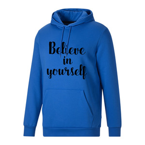 เสื้อฮู้ดสวมหัวแขนยาวสำหรับผู้ชาย, เสื้อฮู้ดแบบสวมหัวแขนยาวสีฟ้าใส่กลางแจ้งขนาดปกติเหมาะสำหรับฤดูหนาว - Product Image 1